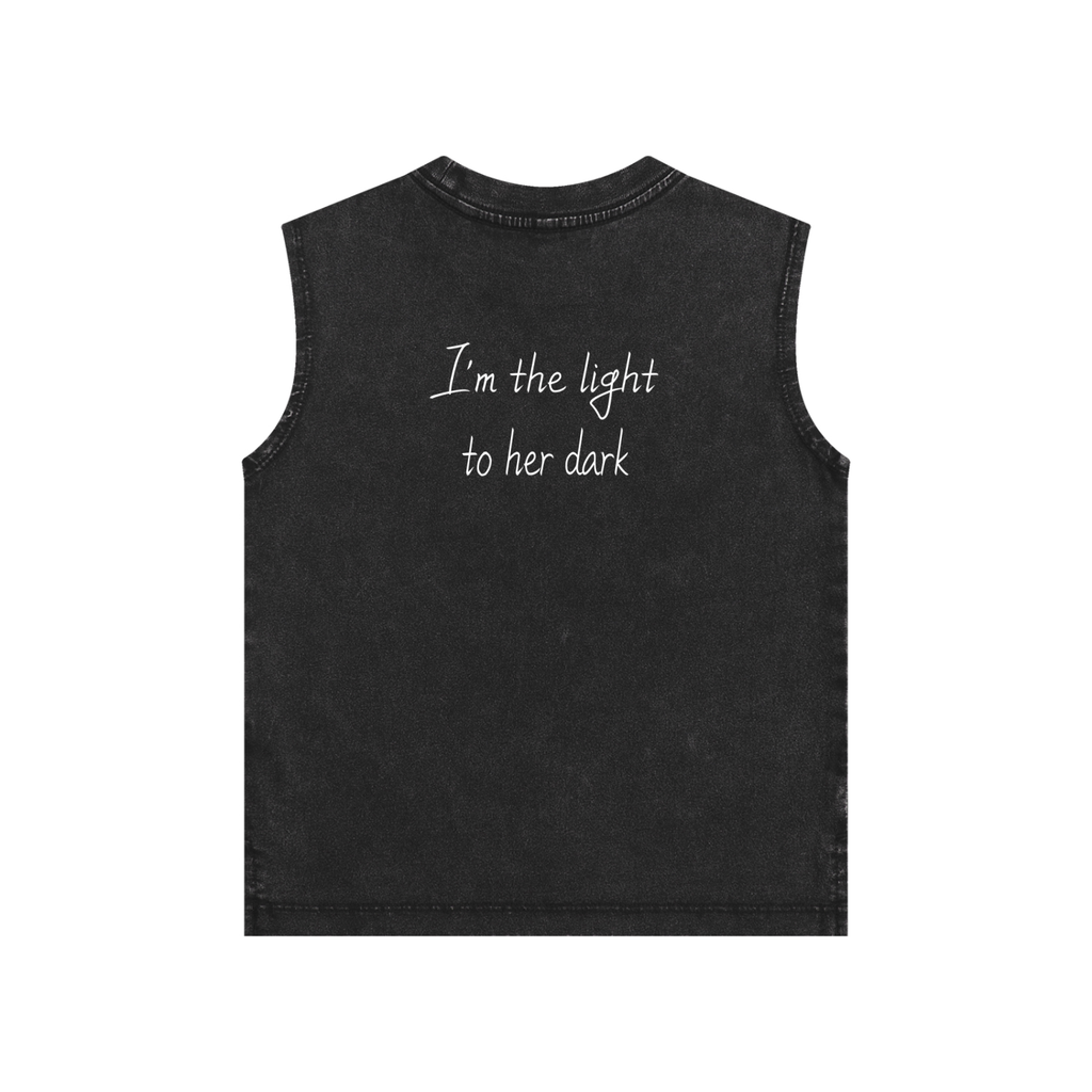 Snow Washed Kids' 'I'M HER LIGHT' Tank Top