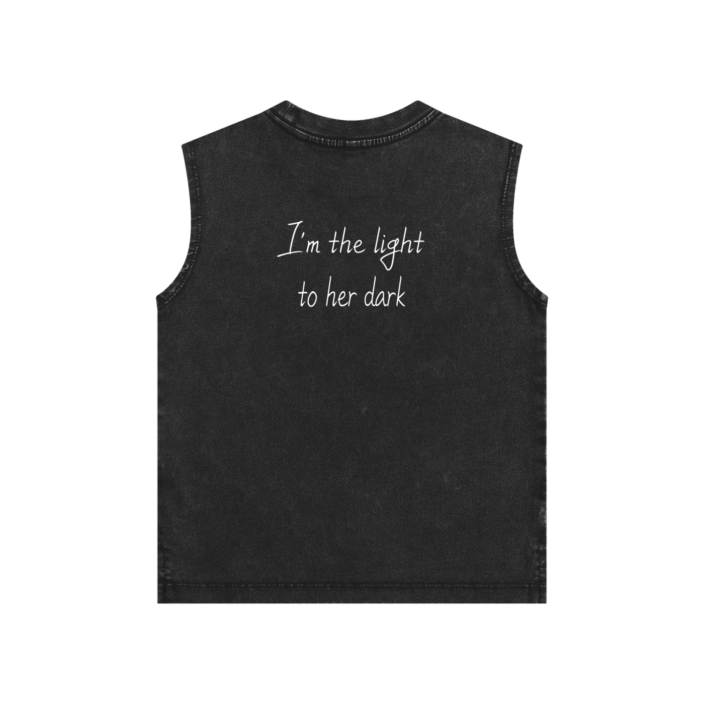 Snow Washed Kids' 'I'M HER LIGHT' Tank Top