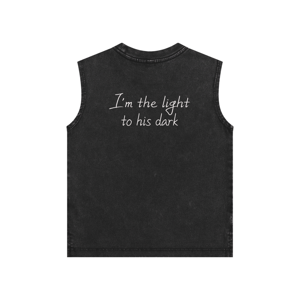 Snow Washed Kids' 'I'M HIS LIGHT' Tank Top
